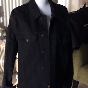 ZARA BLACK JEAN JACKET